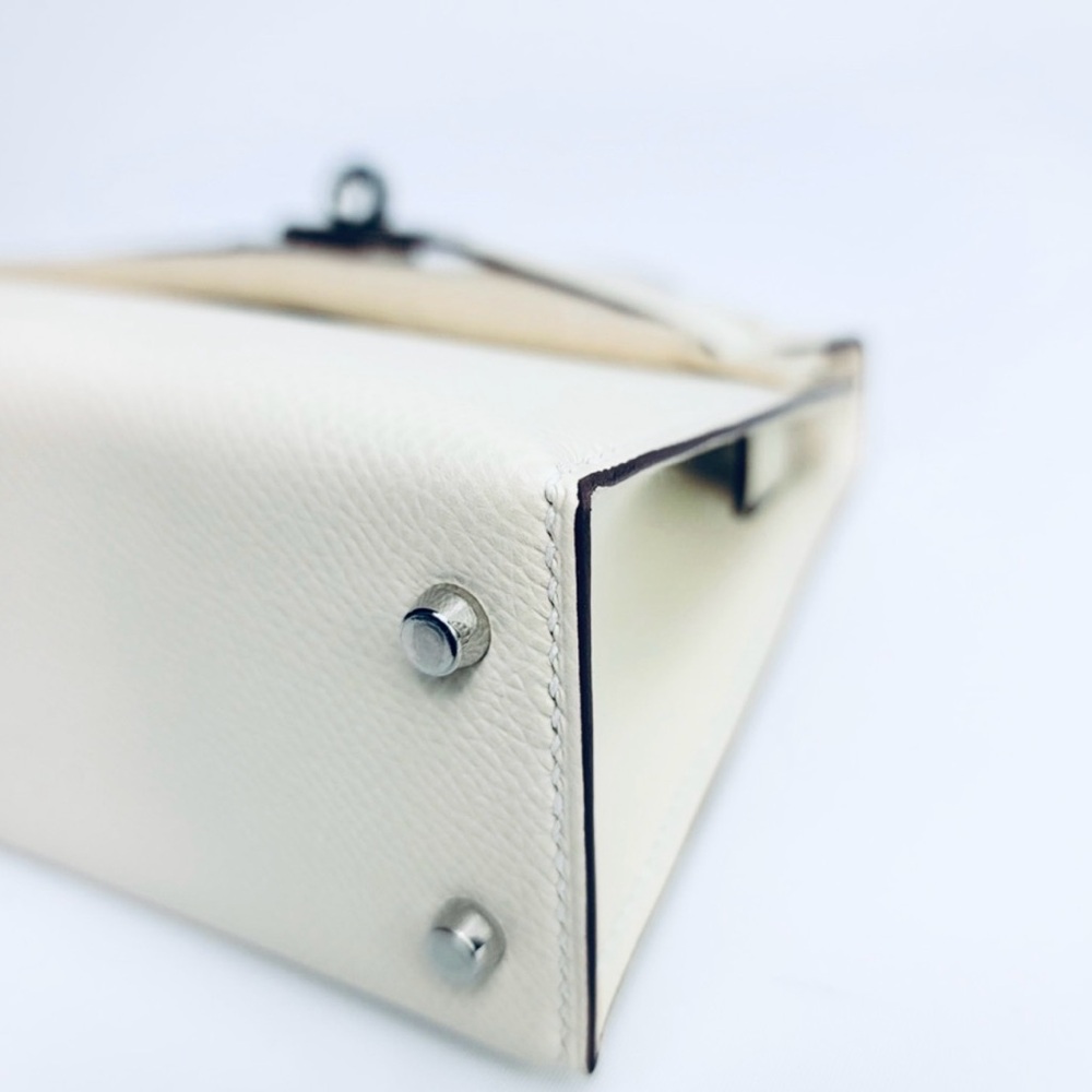 Hermes Kelly Mini Craie Epsom - Picture 6 of 11